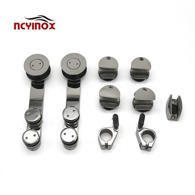 Опрема за опремање клизних врата са меким затварањем за купатило или канцеларију