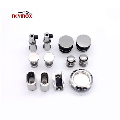 Додаци за равне цеви од нерђајућег челика Систем клизних врата за туширање за стаклена врата